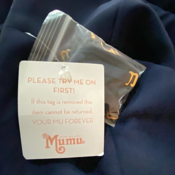 Show Me Your Mumu Strapless Maxi Dress in Blue - Picture 8 of 8